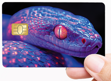 Charger l&#39;image dans la galerie, Snake - Sticker pour carte bancaire, format US
