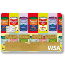 Charger l'image dans la galerie, Soup - Sticker pour carte bancaire, disponible en deux formats.
