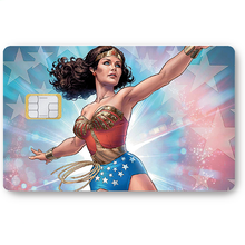 Load image into Gallery viewer, Tribute to Wonder Woman NTM - sticker pour carte bancaire
