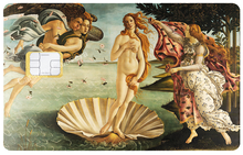 Charger l&#39;image dans la galerie, La naissance de Venus - sticker pour carte bancaire, 2 formats de carte bancaire disponibles
