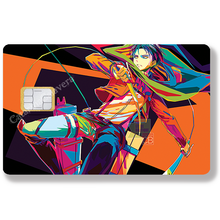 Charger l'image dans la galerie, Manga Boy - Sticker pour carte bancaire, disponible en deux formats.
