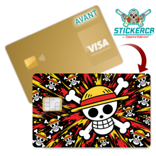 Charger l'image dans la galerie, Skull, Bones and Hat - sticker pour carte bancaire
