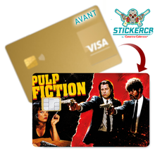 Charger l'image dans la galerie, Tribute to Pulp Fiction - Sticker pour carte bancaire, Format US
