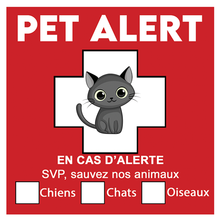 Charger l'image dans la galerie, Sticker Pet Alert – Chat
