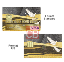 Cargue la imagen en la galería, Tributo a Mondrian, edición limitada 300 ex - pegatina de tarjeta de crédito, 2 formatos de tarjeta de crédito disponibles