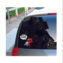 Charger l&#39;image dans la galerie, Sticker, Bébé à bord ! Deadpool et sa licorne
