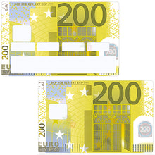 Charger l&#39;image dans la galerie, 200 Euros- sticker pour carte bancaire
