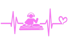 Load image into gallery, My heart beats for music, available in 10 colors