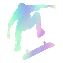 Загрузить изображение в галерею, стикер, скейтборд, доступно в 10 цветах