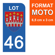 Load image into gallery, 46 LOT - License plate stickers, available for AUTO and MOTO