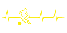 Load the image in the gallery, My heart beats for Footbal, available in 10 colors