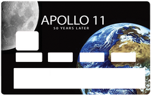 Charger l&#39;image dans la galerie, APOLLO 11, 50 ans- sticker pour carte bancaire

