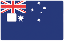 Load the image in the gallery, Australia flag - credit card sticker