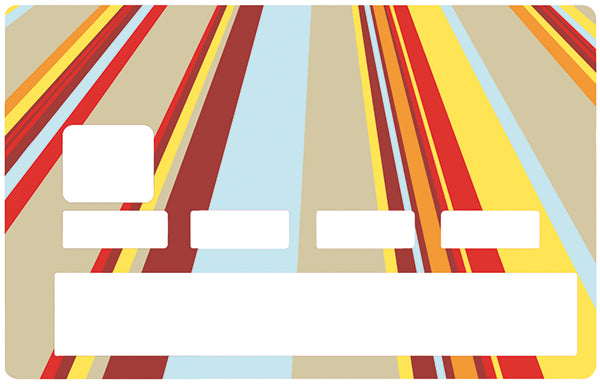 Bayadère 2019- Sticker pour carte bancaire