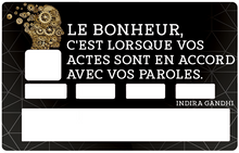 Charger l&#39;image dans la galerie, Le Bonheur - sticker pour carte bancaire
