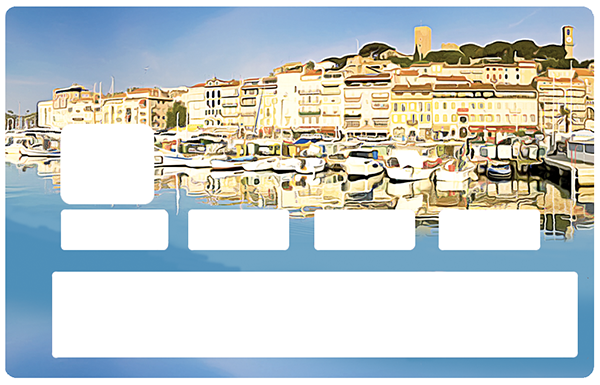 Cannes - Stickers pour carte bancaire