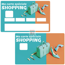 Upload image to gallery, My Special Shopping Card - bank card sticker
