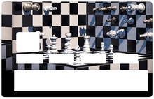 Upload image to gallery, Chess board - credit card sticker