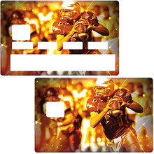 Charger l&#39;image dans la galerie, American Football- sticker pour carte bancaire
