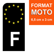 Load image into Gallery viewer, Stickers for AUTO EUROBAND license plate - F