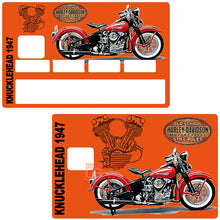 Load the image in the gallery, KNUCKLEHEAD 1947, limited edition 100 ex - credit card sticker