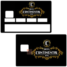 Upload image to gallery, Hotel Continental, New York - credit card sticker