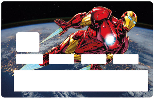 Tribute to IRON MAN original - sticker pour carte bancaire