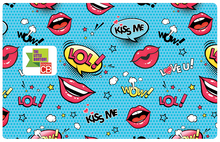 Charger l&#39;image dans la galerie, Kiss and LoL - sticker pour carte bancaire
