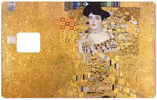 Charger l&#39;image dans la galerie, Adele Bloch-Bauer de Gustav Klimt- sticker pour carte bancaire
