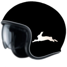 Load the image into the gallery, Hare, 2 RETRO-REFLECTIVE Stickers for helmet, motorcycle, car, bicycle, scooter...