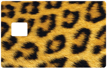 Charger l&#39;image dans la galerie, Leopard - sticker pour carte bancaire
