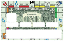 Carica l'immagine nella gallery, Il gioco dei dollari - adesivo per carta di credito