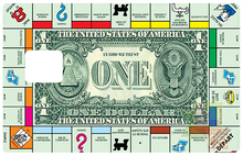 Charger l&#39;image dans la galerie, Le jeu des dollars - sticker pour carte bancaire
