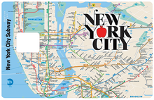 Загрузить изображение в галерею, Метрополитен Нью-Йорка - наклейка кредитной карты