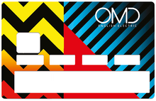 Upload image to gallery, OMD - bank card sticker