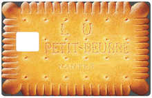 Charger l&#39;image dans la galerie, Petit beurre - sticker pour carte bancaire
