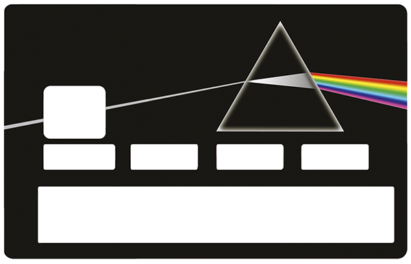 PRISM - sticker pour carte bancaire