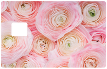 Load the image in the gallery, Flower Peony- sticker for credit card