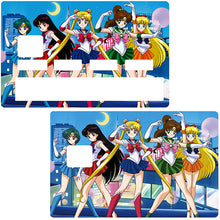 Charger l&#39;image dans la galerie, Tribute to Sailor Moon, édition limitée 100 ex - sticker pour carte bancaire
