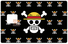 Upload Image to Gallery, Skull, Bones and Hat - Credit Card Sticker