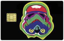 Charger l&#39;image dans la galerie, Stormtrooper Tribal - sticker pour carte bancaire
