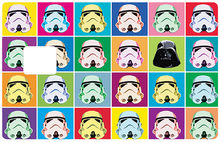 Charger l&#39;image dans la galerie, Stormtrooper by Andy Wharol - sticker pour carte bancaire
