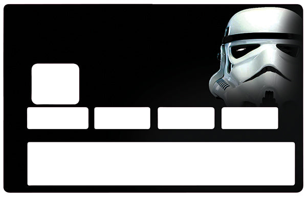 Tribute to Stormtroopers, édition limitée 100 ex - sticker pour carte bancaire