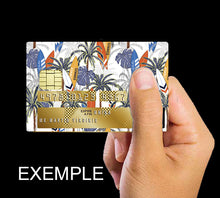 Upload image to gallery, Surf and Palm Trees - credit card sticker