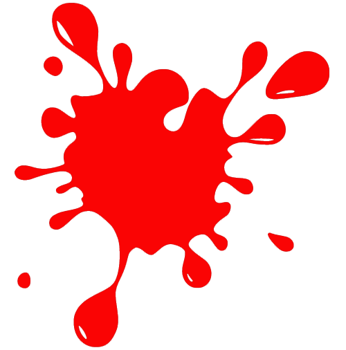 Sticker Tache de peinture, disponible en 10 couleurs