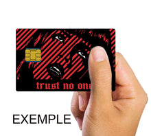 Upload image to gallery, TRUST NO ONE - credit card sticker