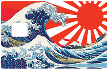 Charger l&#39;image dans la galerie, La grande vague du Japon - sticker pour carte bancaire

