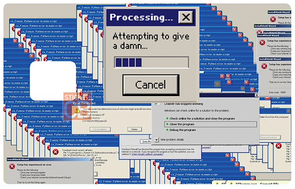 WIN processing - sticker pour carte bancaire