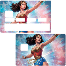 Bild in die Galerie hochladen, Hommage an Wonder Woman NTM – Kreditkartenaufkleber