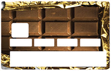 Charger l&#39;image dans la galerie, Tablette de chocolat - sticker pour carte bancaire
